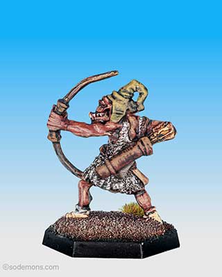 C16 Orc firing Bow
