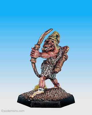 C16 Orc firing Bow