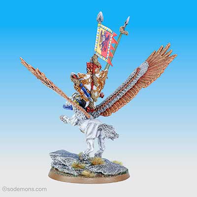 MB15 Imperial Hero Riding a Pegasus