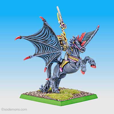 Morathi on Dark Pegasus