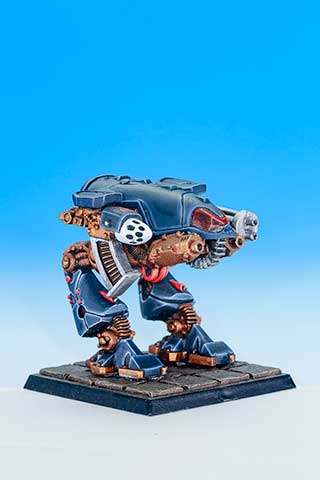 Unreleased Metal Space Crusade Dreadnought