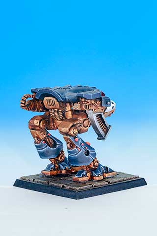 Unreleased Metal Space Crusade Dreadnought