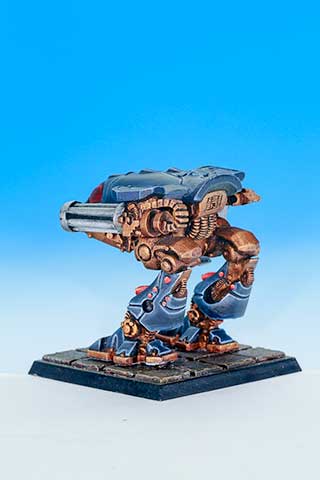 Unreleased Metal Space Crusade Dreadnought