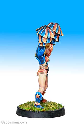 Unreleased Blood Bowl Cheerleader