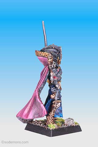 Unreleased Dark Elf Sorceress