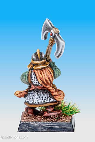 Dwarf Warrior with Axe A