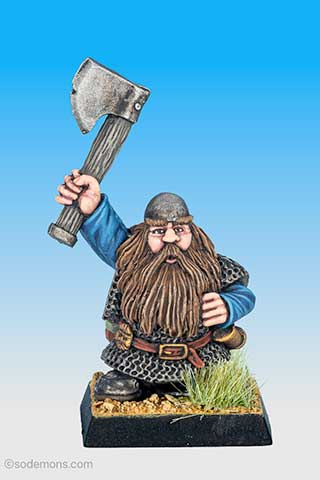 Dwarf Warrior with Axe 2
