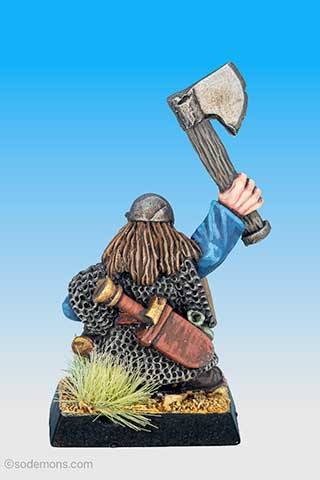 Dwarf Warrior with Axe 2