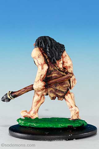 FF46-3 Caveman with Stone Axe and Spear