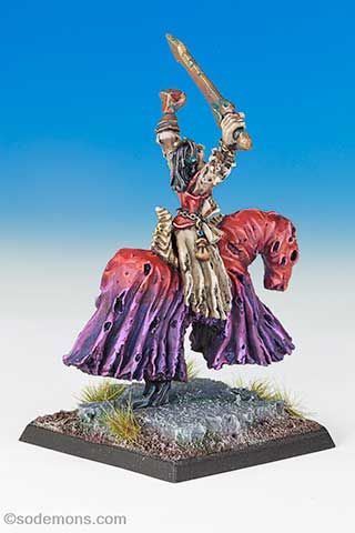 Liche General on Flying Wraith Horse