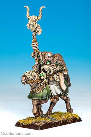 Mounted Chaos Sorceror