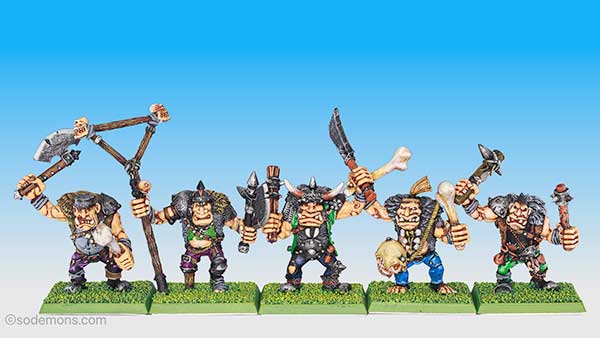 Golgfag's Regiment of Mercenary Ogres v3
