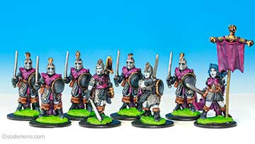 RR4 Mengil Manhide's Dark Elf Company