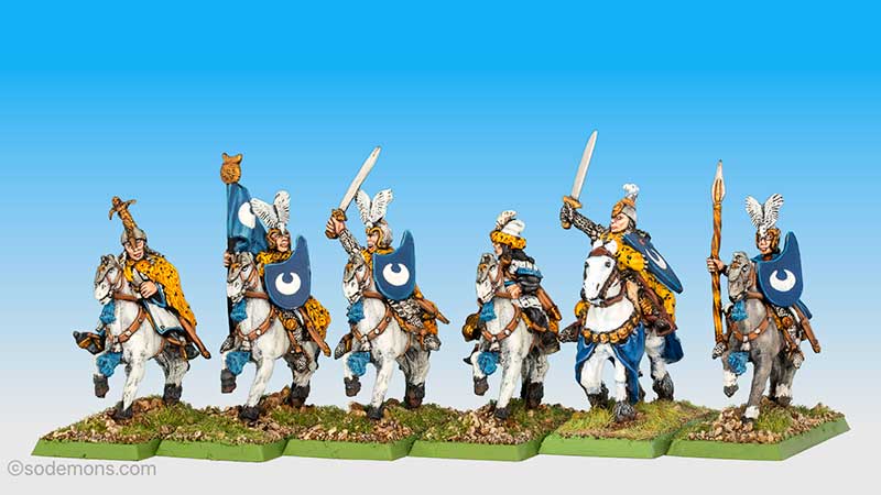 RR10 Elwing's Elven Guard Cavalry & C33 Mounted Elf Hero