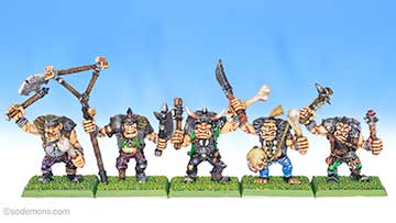 Golgfag's Regiment of Mercenary Ogres v3