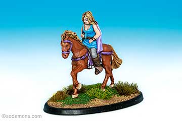 01-026 Mounted Adventuress