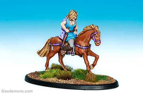 01-026 Mounted Adventuress