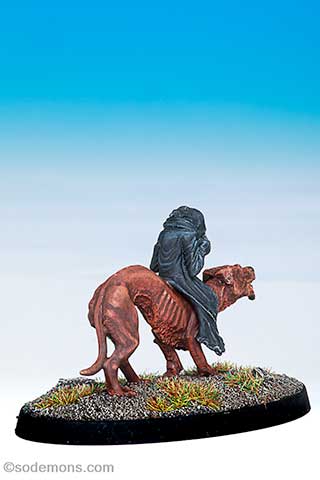 01-100 Wraith mounted on Hellhound