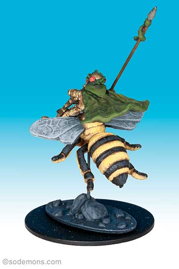 01-107 Briarose Knight mounted on Bumblebee