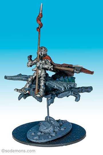 01-116 Belladonna Knight mounted on Plague Fly