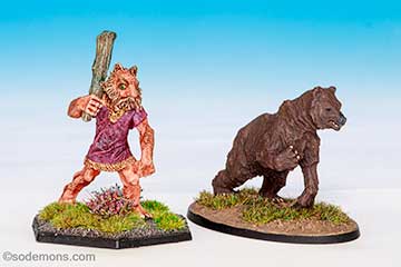 01-118 Giant Werebear & Manform