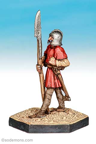 01-128 Guard with Spear