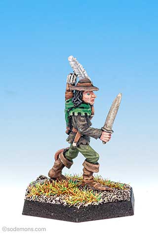 01-308 Artlyn, Sylvan Thief on foot