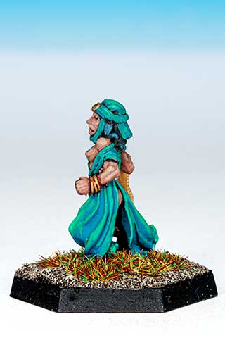 98-001d Witch with Snake Staff 