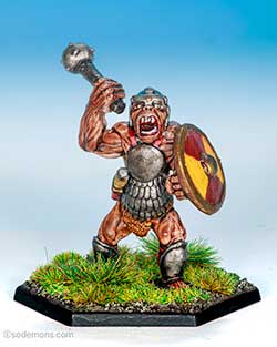 E901 Armoured Troll with Club