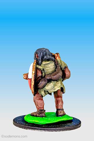 Dark Troll with Large Axe