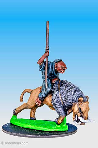 Tusk Rider with Spear on Tusker