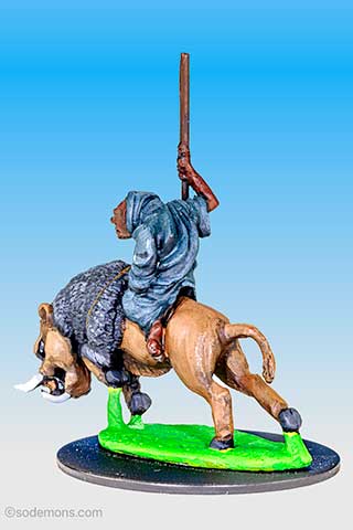 Tusk Rider with Spear on Tusker