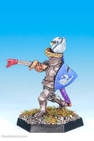 Knight smiting Broo