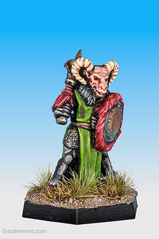 RQB22 Broo In Jerkin with Mace & Shield