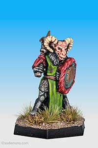 RQB22 Broo In Jerkin with Mace & Shield