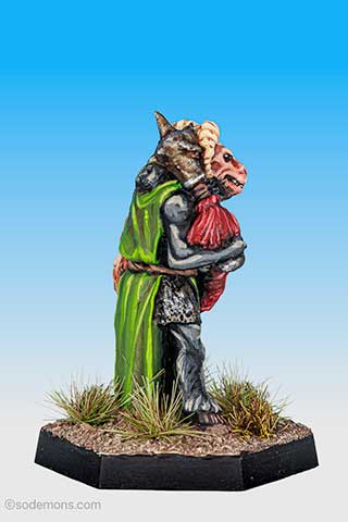 RQB22 Broo In Jerkin with Mace & Shield