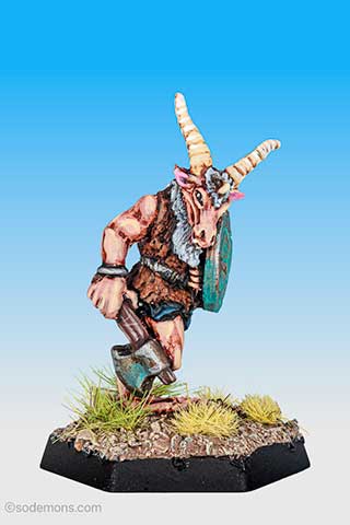 RQB31 One-Legged Broo with Sword & Shield