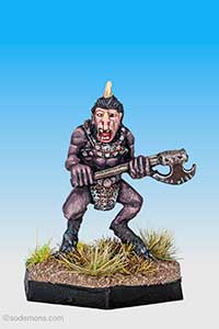 RQB37 One-Horned Broo with 2 Handed Axe