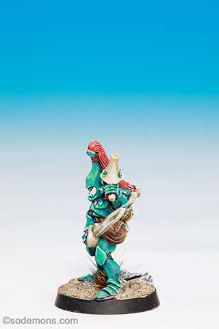 Eldar with Shuriken Pistol and Power Sword 1