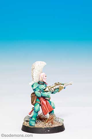 Eldar with Shuriken Catapult 4