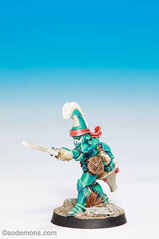 Eldar with Shuriken Pistol and Power Sword 2