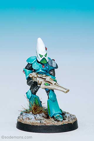 Eldar Guardian with Shuriken Catapult 2