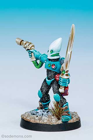 Eldar Guardian with Power Sword and Las Pistol