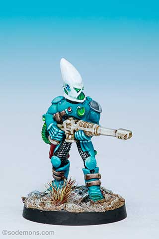 Eldar Guardian with Las Gun 1