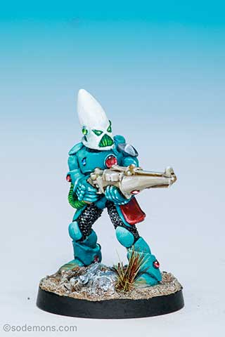 Eldar Guardian with Shuriken Catapult 1