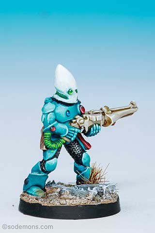 Eldar Guardian with Shuriken Catapult 1