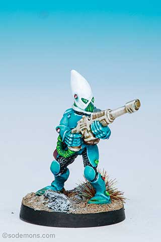 Eldar Guardian with Las Gun 2