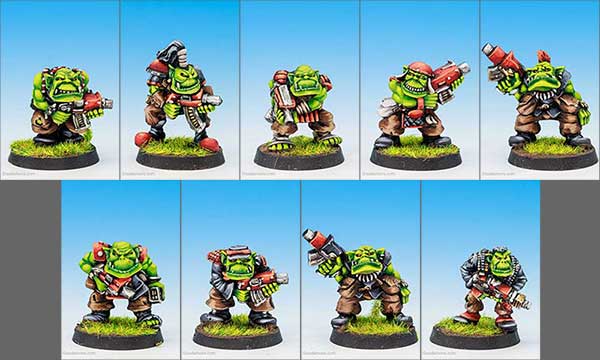 Marauder MM100 Space Ork Boyz