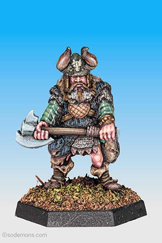 C01 Viking with Axe - Ben