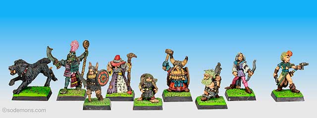 The Magnificent Sven Characters